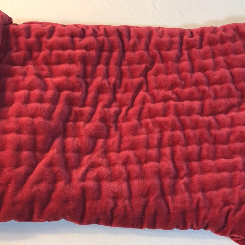 Pottery Barn Monogrammed Makenzie Velvet Christmas Holiday Stocking